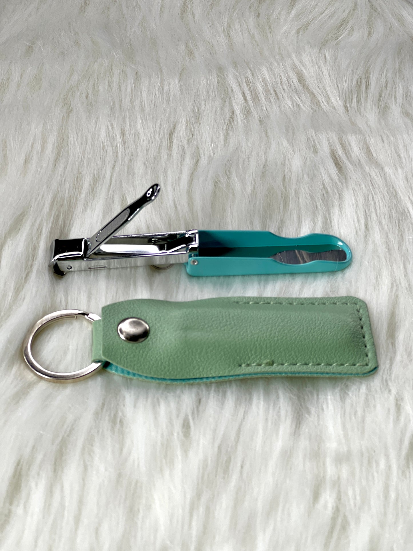 Foldable Nail Clipper with Pouch