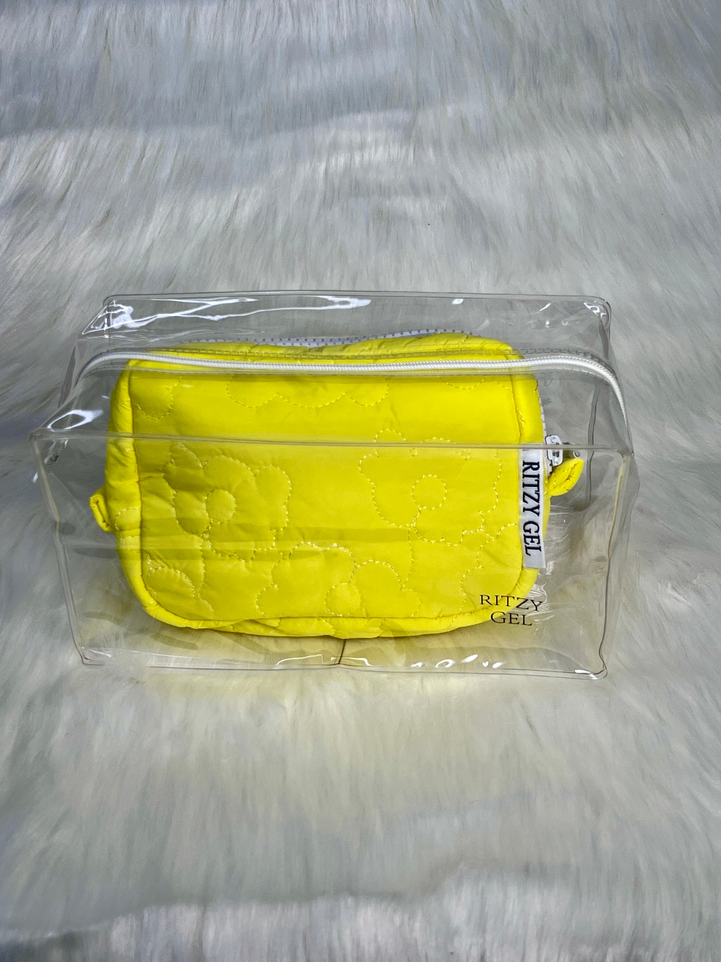 Clear Zipper Bag with Pouch Bag