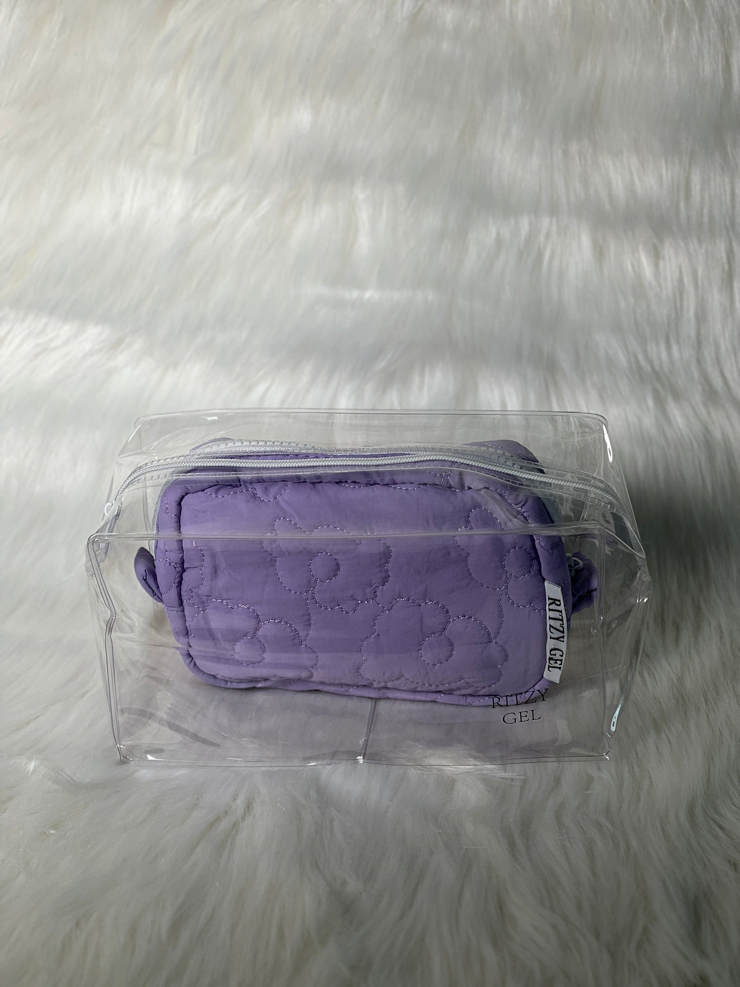 Clear Zipper Bag with Pouch Bag