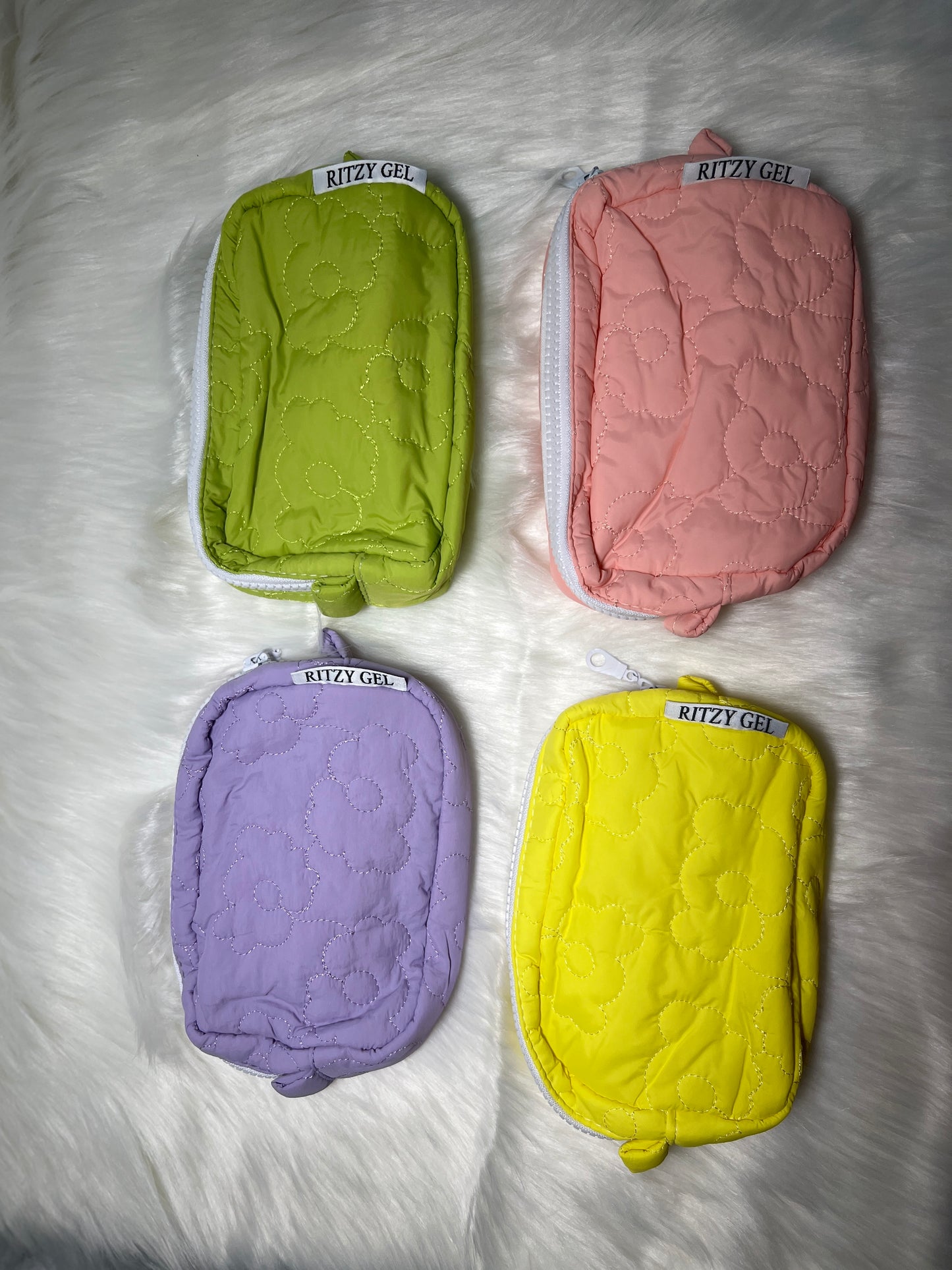 Clear Zipper Bag with Pouch Bag